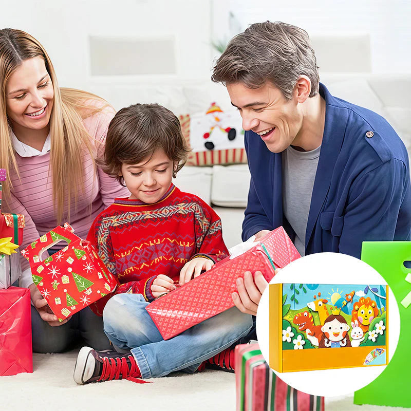 Coffret Créatif Enfants | Autocollants 3D en EVA – Activité Manuelle et Éducative