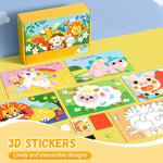 Coffret Créatif Enfants | Autocollants 3D en EVA – Activité Manuelle et Éducative